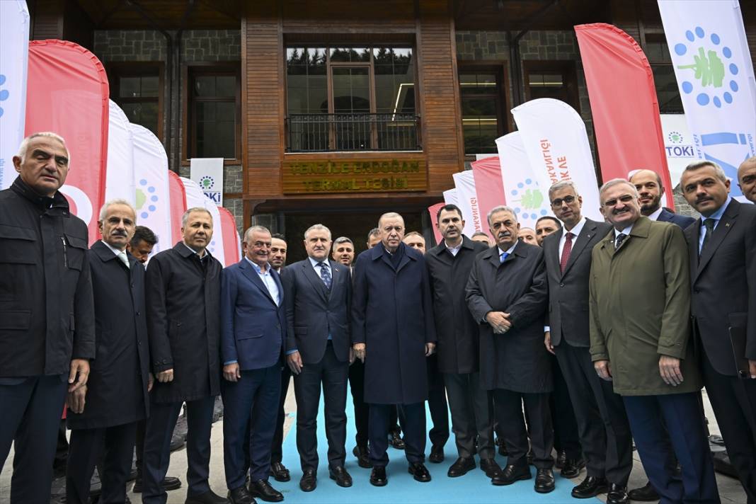 Cumhurbaşkanı Erdoğan’dan Ayder Yaylası’na sürpriz ziyaret 12